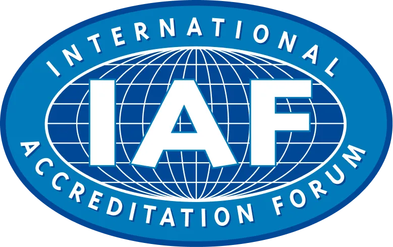 Logotipo del International Accreditation Forum (IAF)